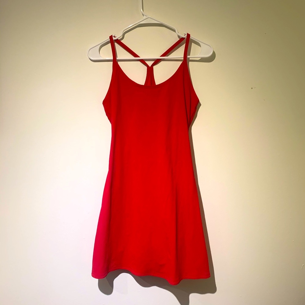 Red Outdoor Voices The Exercise Dress Small